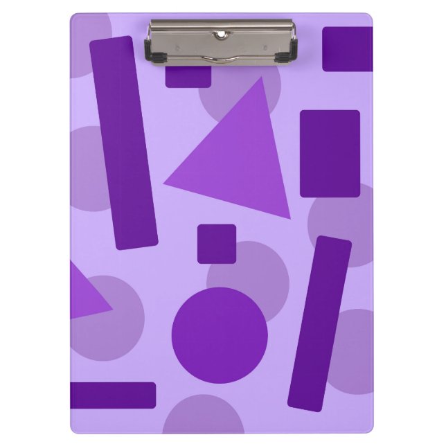 Geometric Art Clipboard (Front)