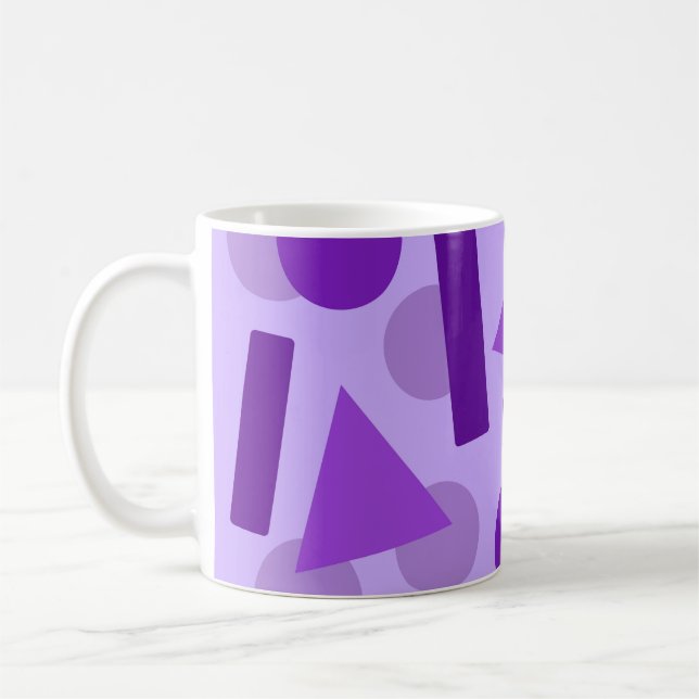 Geometric Art Coffee Mug (Left)