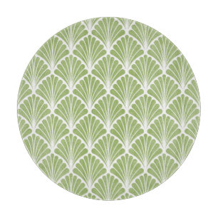 Geometric Art Deco, seamless pattern Cutting Board