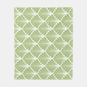Geometric Art Deco, seamless pattern Fleece Blanket