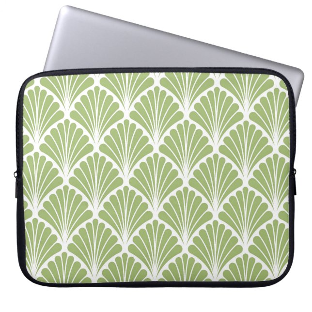 Geometric Art Deco, seamless pattern Laptop Sleeve (Front)