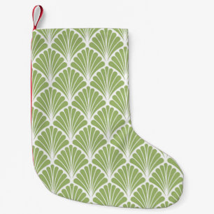 Geometric Art Deco, seamless pattern Small Christmas Stocking