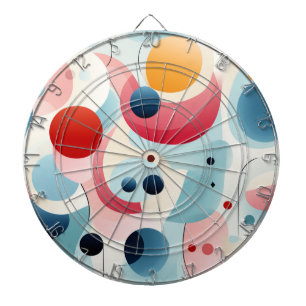 Geometric Art Design Dartboard
