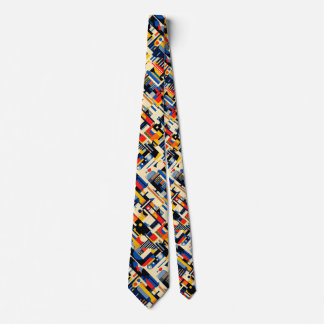 Geometric Art Expression Tie