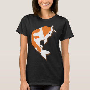 geometric art "I am a Koi fish" for everyone who m T-Shirt