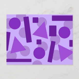 Geometric Art Postcard