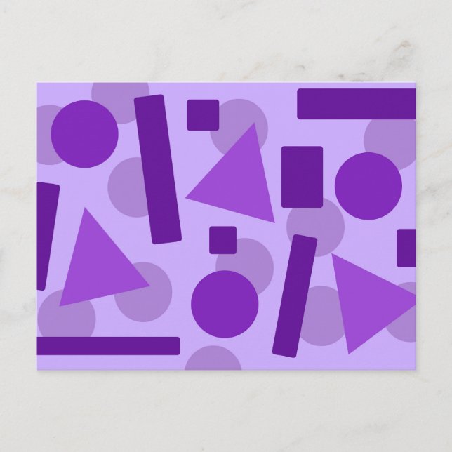 Geometric Art Postcard (Front)