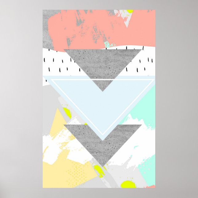 Geometric Art Print (Front)