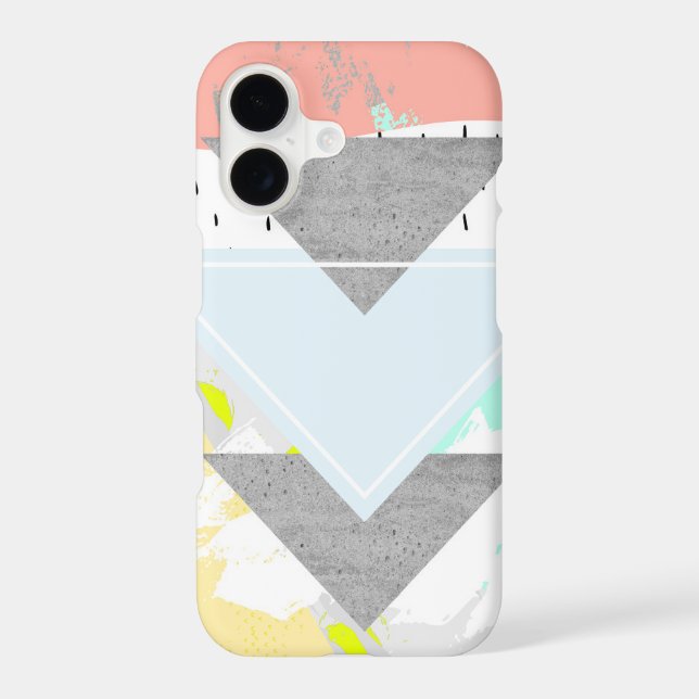 Geometric Art Print (Back)