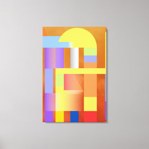 "Geometric Art Print   Premium Canvas Wall Art