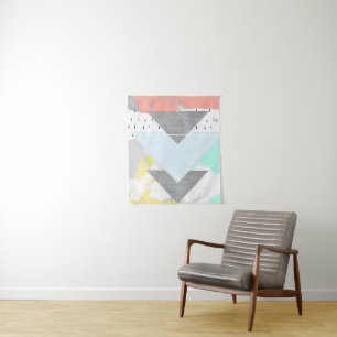 Geometric Art Print Tapestry