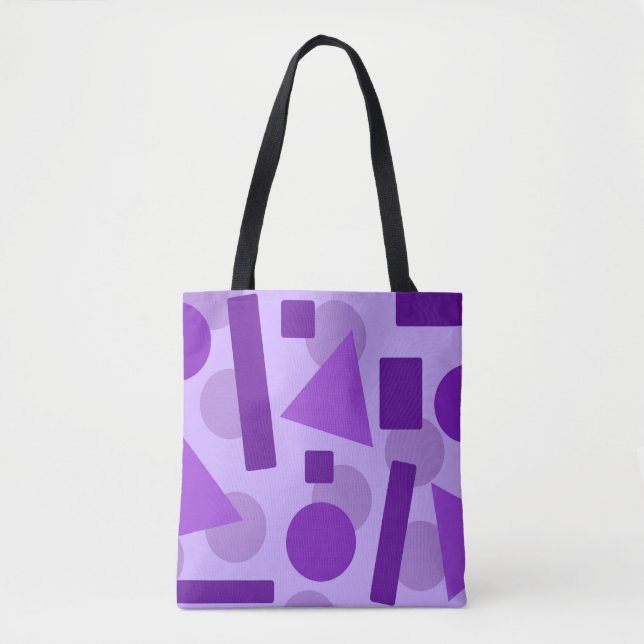 Geometric Art Tote Bag (Front)