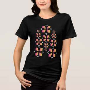Geometric art Tri-Blend shirt