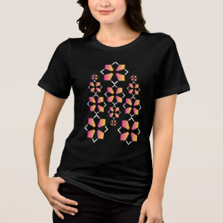 Geometric art Tri-Blend shirt