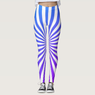 Geometric Astral Seamless Pattern Design Leggings