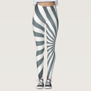 Geometric Astral Seamless Pattern Design Leggings