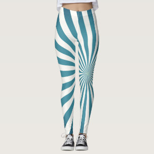 Geometric Astral Seamless Pattern Design Leggings