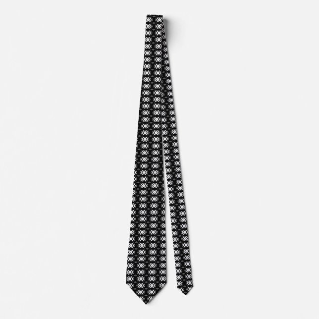 Geometric b/w tie (Front)