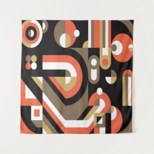 Geometric background design. Abstract artwork patt Tapestry