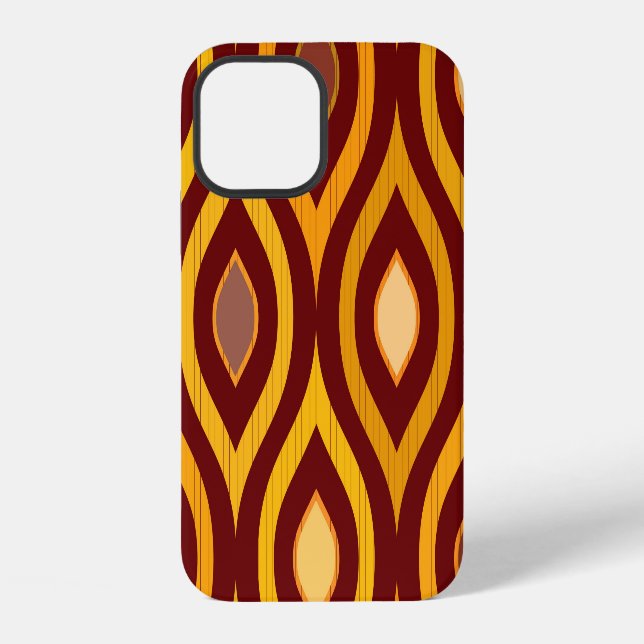 Geometric Background Seamless Design iPhone Case (Back)