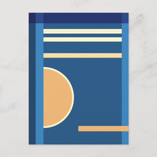 Geometric Balance 4 Postcard (Front)
