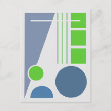 Geometric Balance Abstract Design