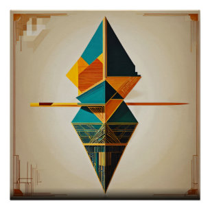 Geometric Balance Poster
