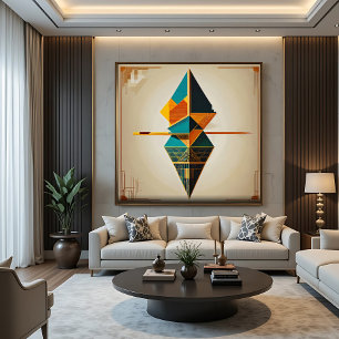Geometric Balance Poster