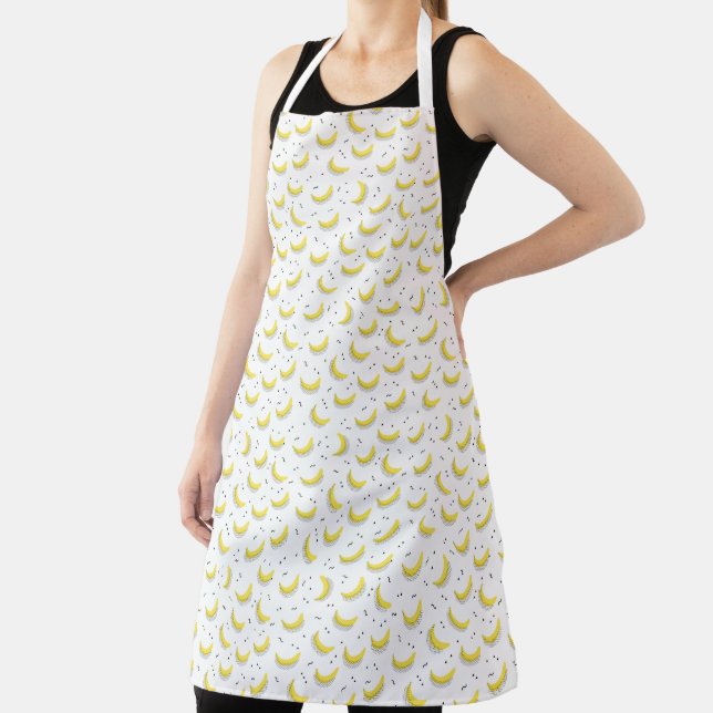 Geometric Bananas Apron (Insitu)