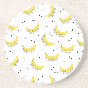 Geometric Bananas Coaster