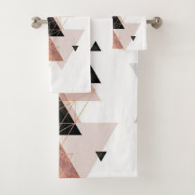 Geometric | Bath Set
