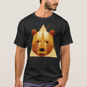 Geometric bear  T-Shirt