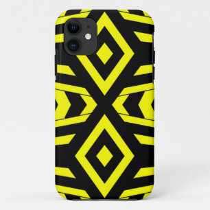 Geometric Bee iPhone 11 Case