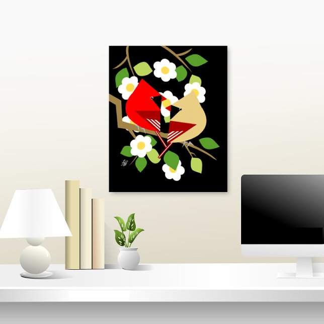 Geometric Bird Art Poster (Creator Uploaded)