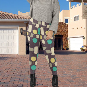 Geometric Birds Leggings