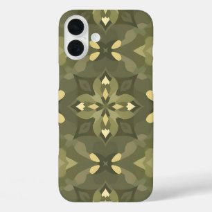 Geometric Bliss iPhone16 Case - Seamless Pattern D