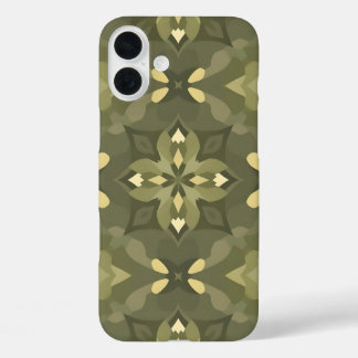 Geometric Bliss iPhone16 Case - Seamless Pattern D