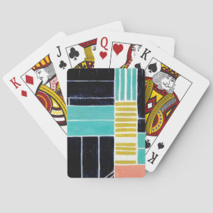 Geometric Blocks Playing Cards