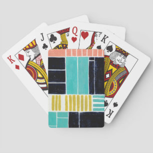 Geometric Blocks Playing Cards