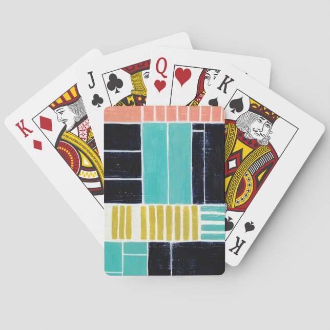 Geometric Blocks Playing Cards (Back)