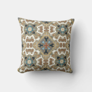 Geometric Blossom Cushion