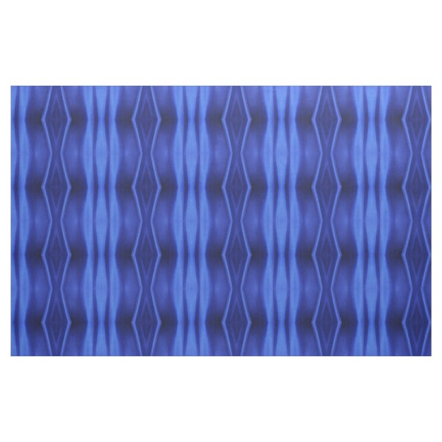 Geometric Blue Silk Abstract Photo Fabric (Fat Quarter)