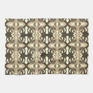 Geometric Bold Pattern Tea Towel
