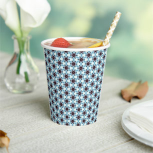 Geometric Bonanza Paper Cups
