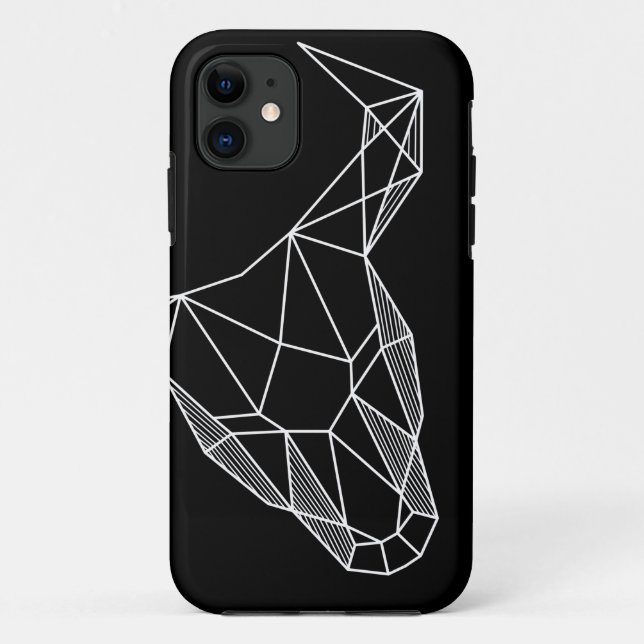 Geometric Bull Case-Mate iPhone Case (Back)