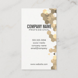 Geometric Business Card