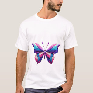 Geometric butterfly T-shirt