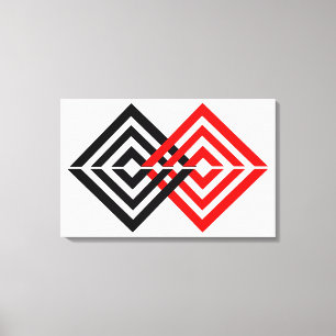 Geometric Canvas Print