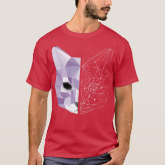 Geometric cat T-Shirt
