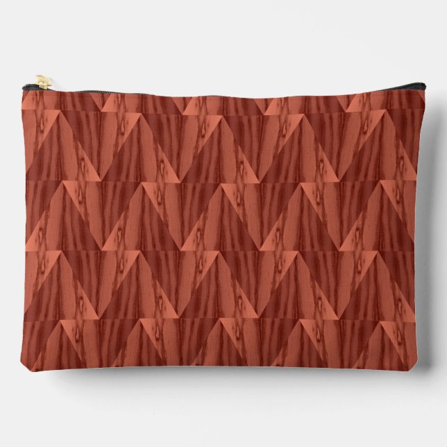 Geometric Cedar Large Pouch (Front)